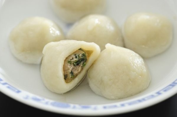 まんまるもちもち水餃子