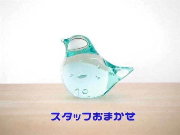 画像7: 月山ガラス ことり（お家の形のＢＯＸ入り）【海馬ガラス工房】KAIBA GLASS WORKS(在庫有) (7)