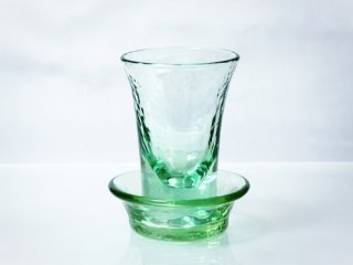 月山ガラス 雫文様タンブラー（GG-2)【海馬ガラス工房】KAIBA