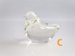 画像4: 白瑠璃ガラス ことり（お家の形のＢＯＸ入り）【海馬ガラス工房】KAIBA GLASS WORKS (在庫有) (4)