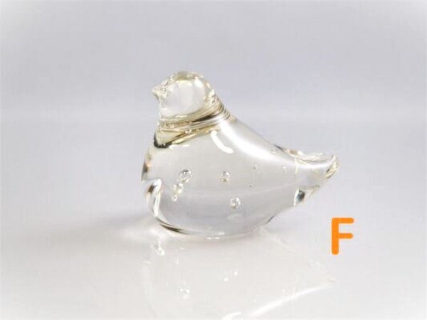 「白瑠璃ガラス」ことりF