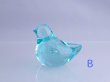 画像4: 月山ガラス ことり（お家の形のＢＯＸ入り）【海馬ガラス工房】KAIBA GLASS WORKS(在庫有) (4)