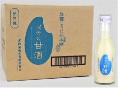 「浦霞の甘酒」小瓶12本入（190ｇ×12）ノンアルコール【佐浦】数量限定 クール（冷蔵）